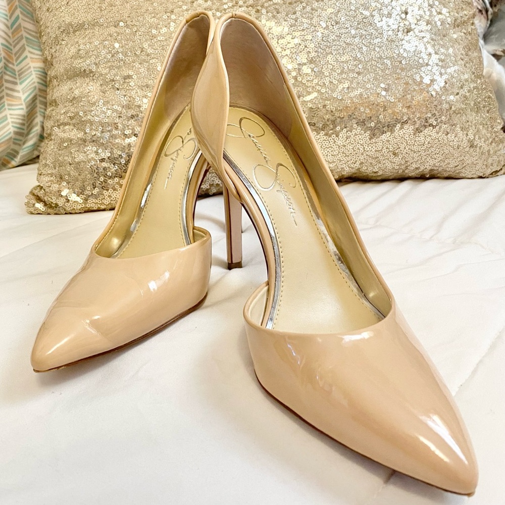 Jessica Simpson Nude Prizma Heels